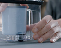 &Eacute;limination de l'air du filtre AquaFilter